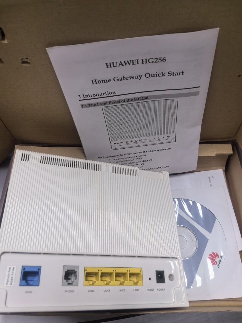 Hg320 Router Huawei HG256 Router, Computers & Tech, Parts & Accessories, Networking ...