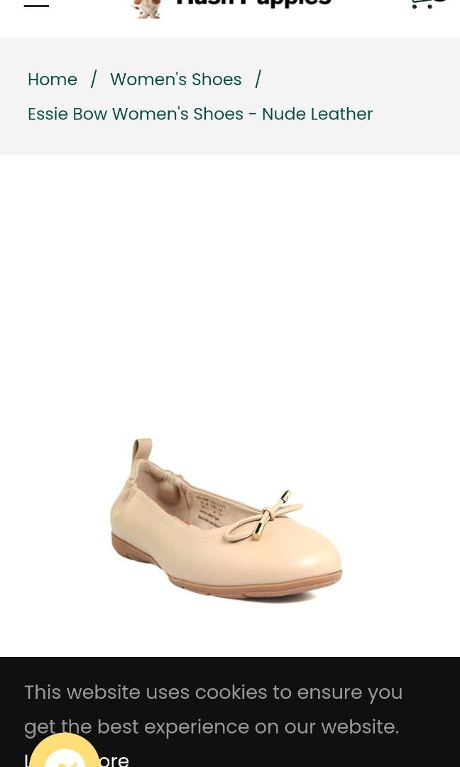 flats hush puppies