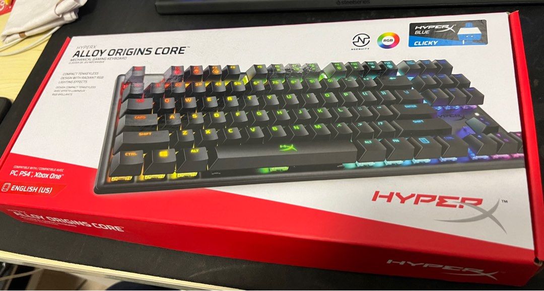 Game Computer Keyboard Hyperx HyperX Alloy Origins Core Gaming RGB Mechanical Keyboard, Computers ...