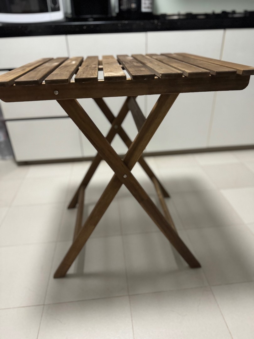 Ikea Askholmen foldable table, Furniture & Home Living, Furniture