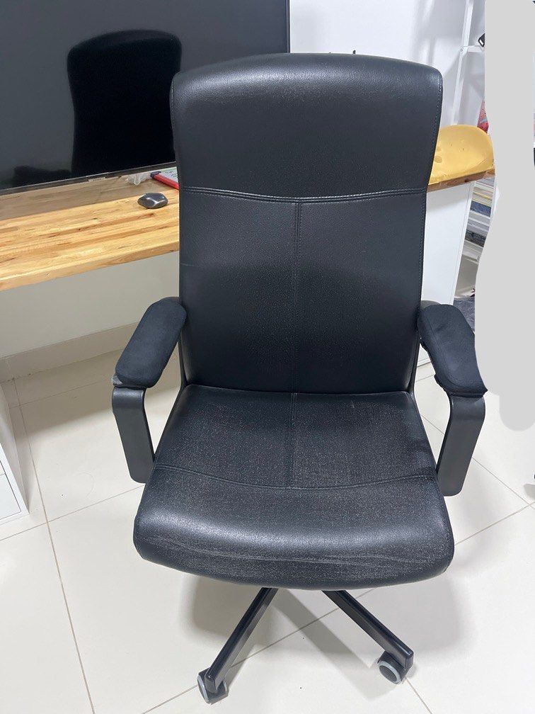 Ikea office sales chair with headrest