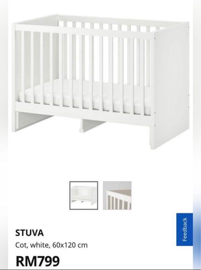 Ikea stuva shop baby bed