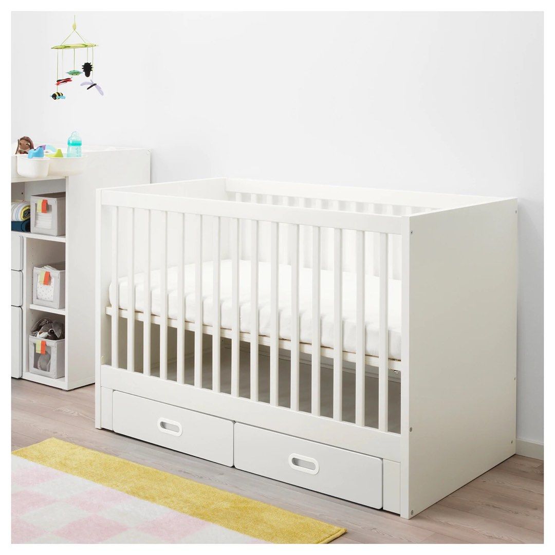 Ikea cot bed 2025 with drawers