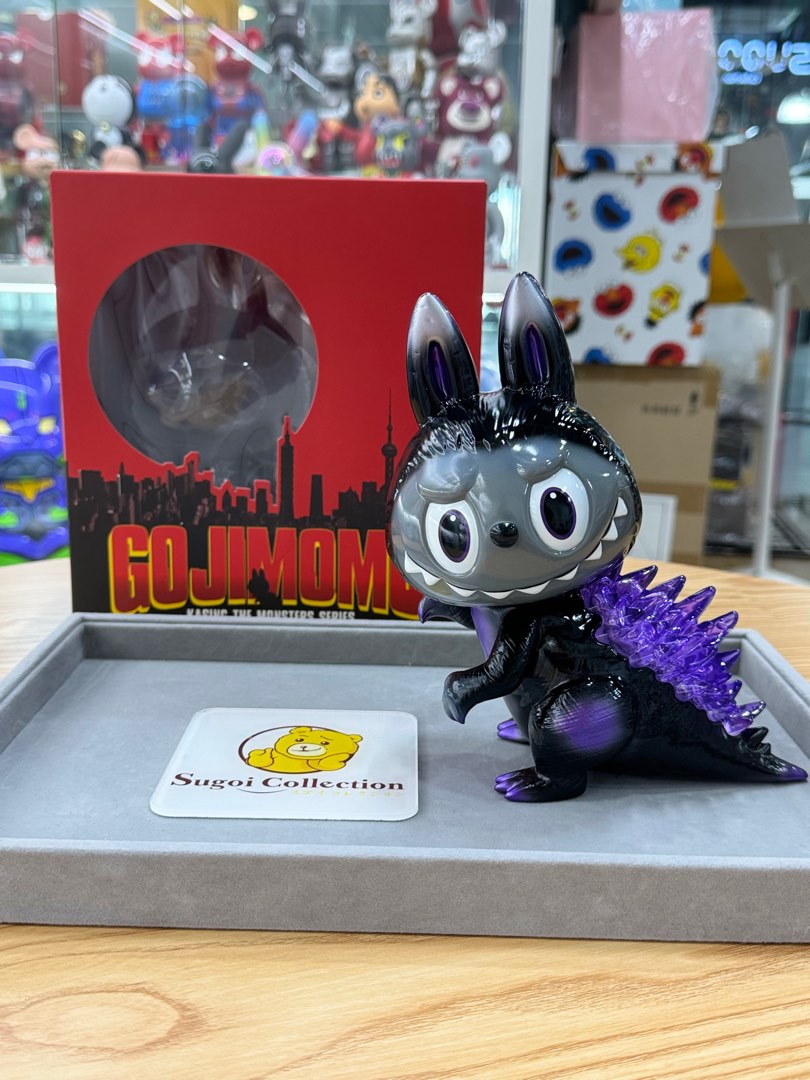 MEDICOM TOY - HOW2WORK  GOJIMOMO ゴジモモ The Monsters Gojimomo Maneki (Signed by Artist) by POP MART