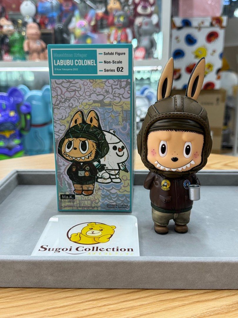 [In Stock] How2Work x Kow Yokoyama Labubu Colonel pilot series 2 横山宏