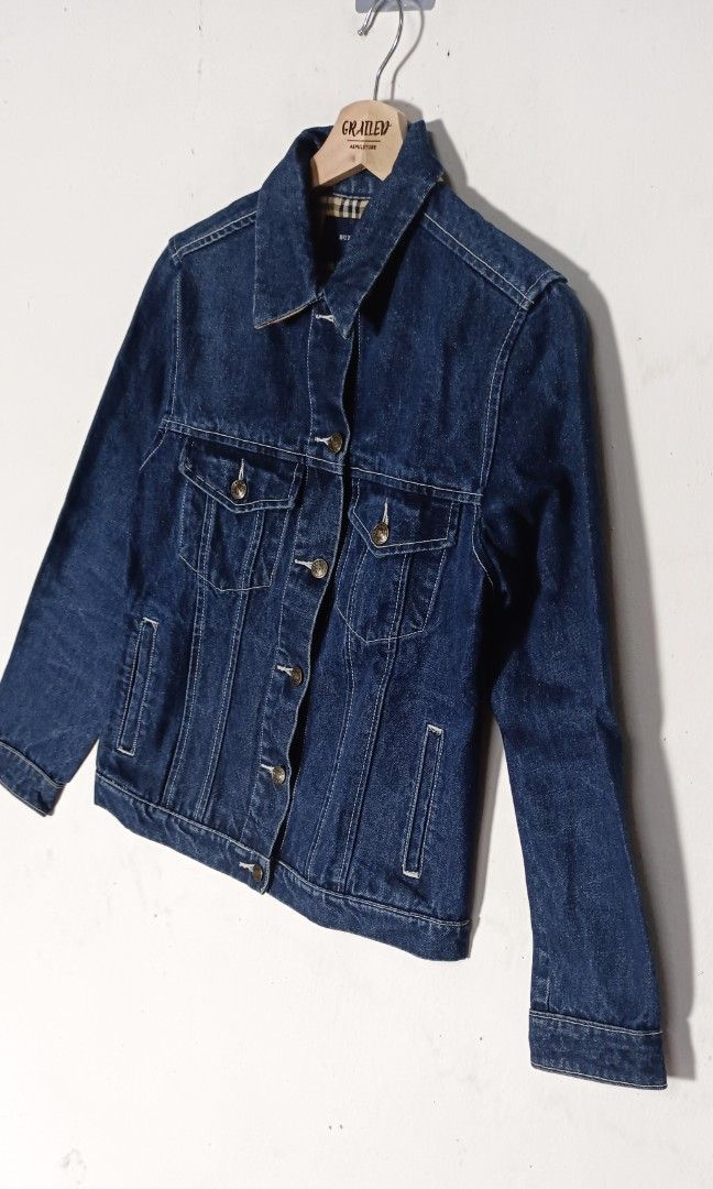 Burberry sales jeans jacket