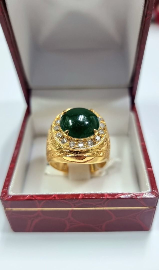 Mens jade hotsell ring