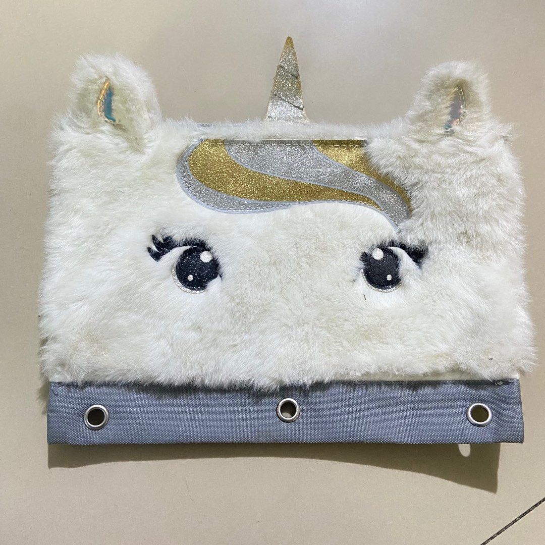 Justice original unicorn pensil case tempat pensil unicorn Bayi
