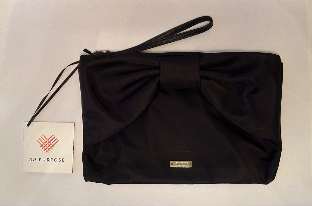 Kate Spade Nylon Bow Wristlet Luxury Bags Wallets on Carousell