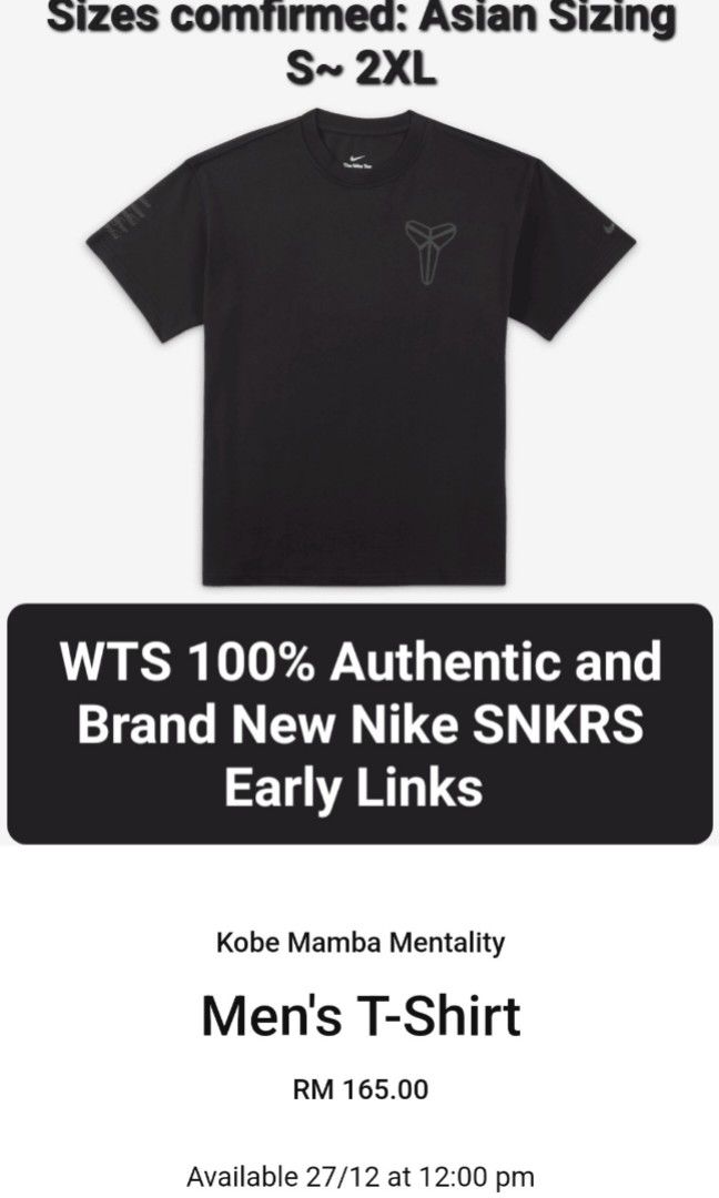 Kobe mamba mentality jersey best sale