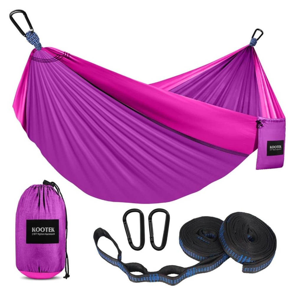 Kootek Camping Hammock Double Portable Hammocks Camping Accessories for