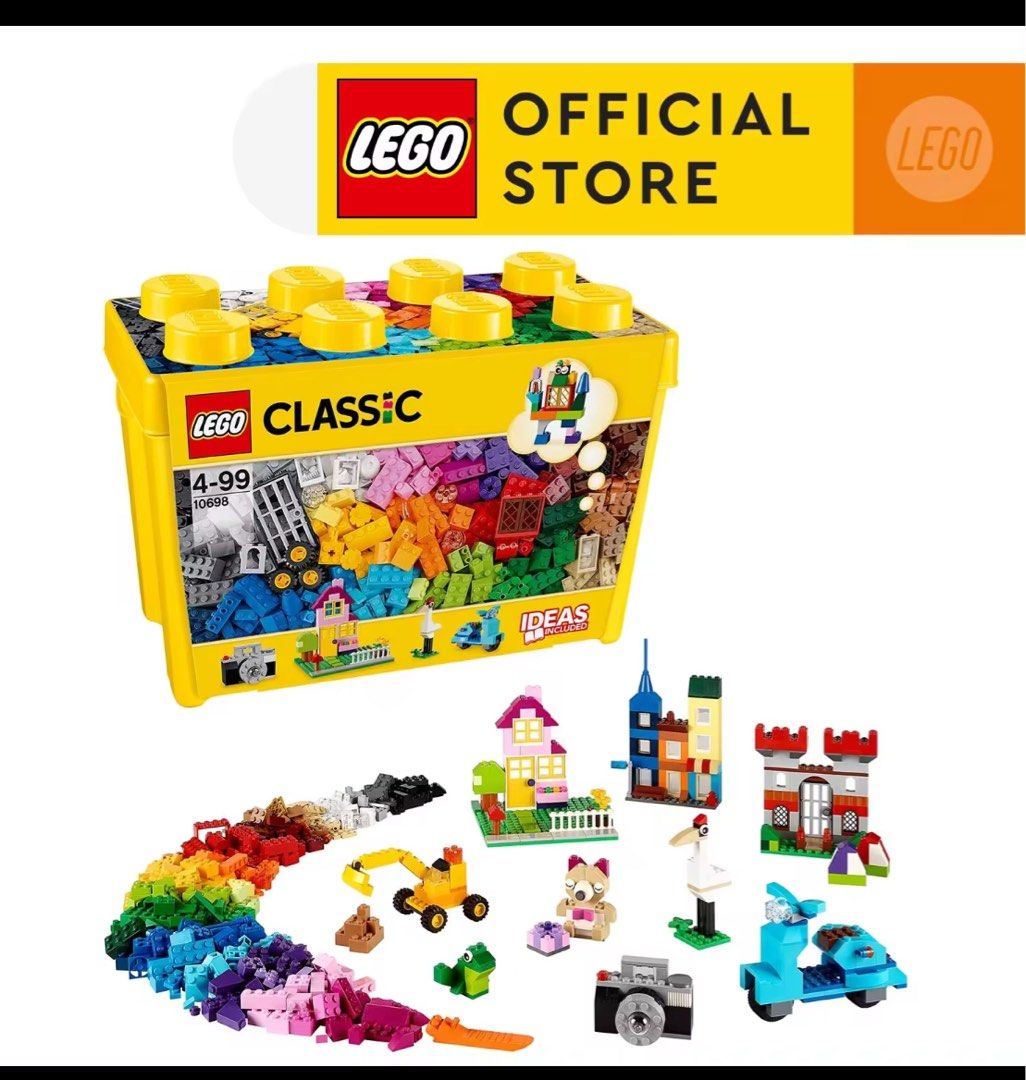 Lego 10698 (Classic Large Creative Brick Box), Hobbies & Toys, Toys & Games  on Carousell
