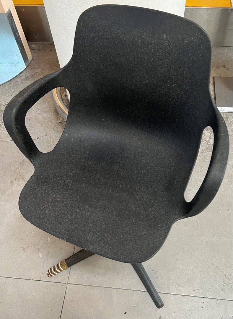 Ikea Odger Chair Small Swivel Chair Ikea Lf: Black Ikea Odger