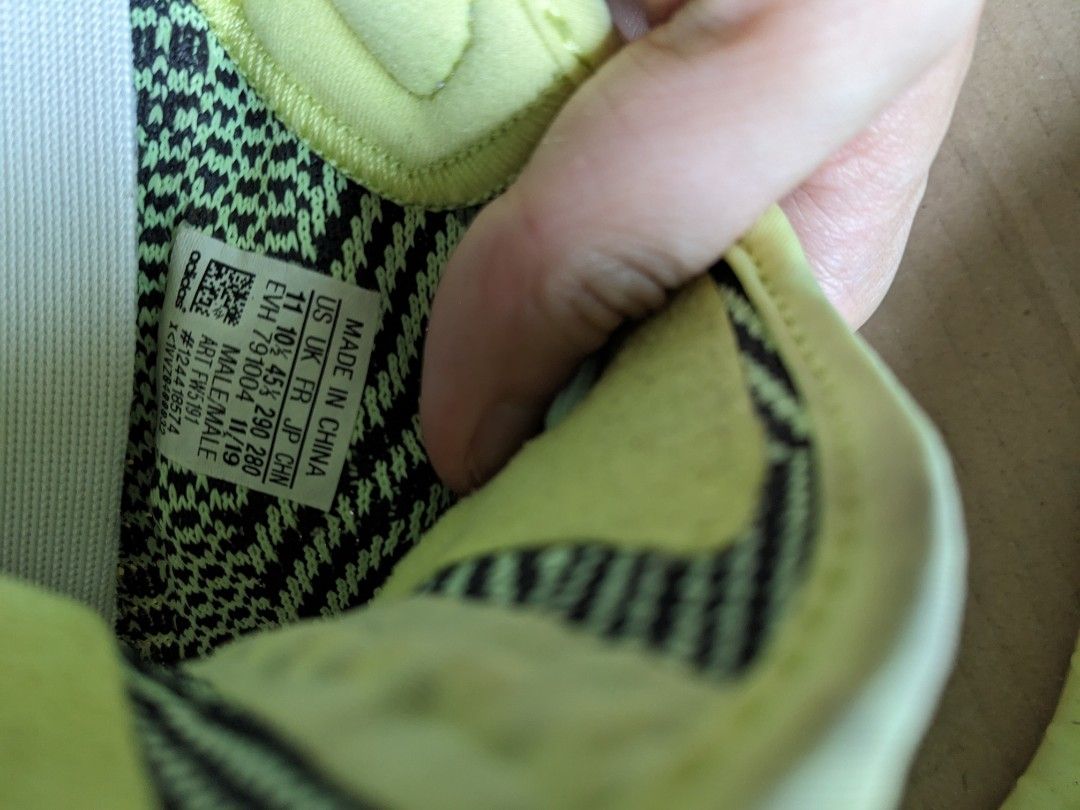 Frozen discount lime yeezy