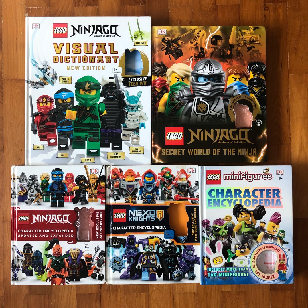 Lego ninjago book character encyclopedia sales