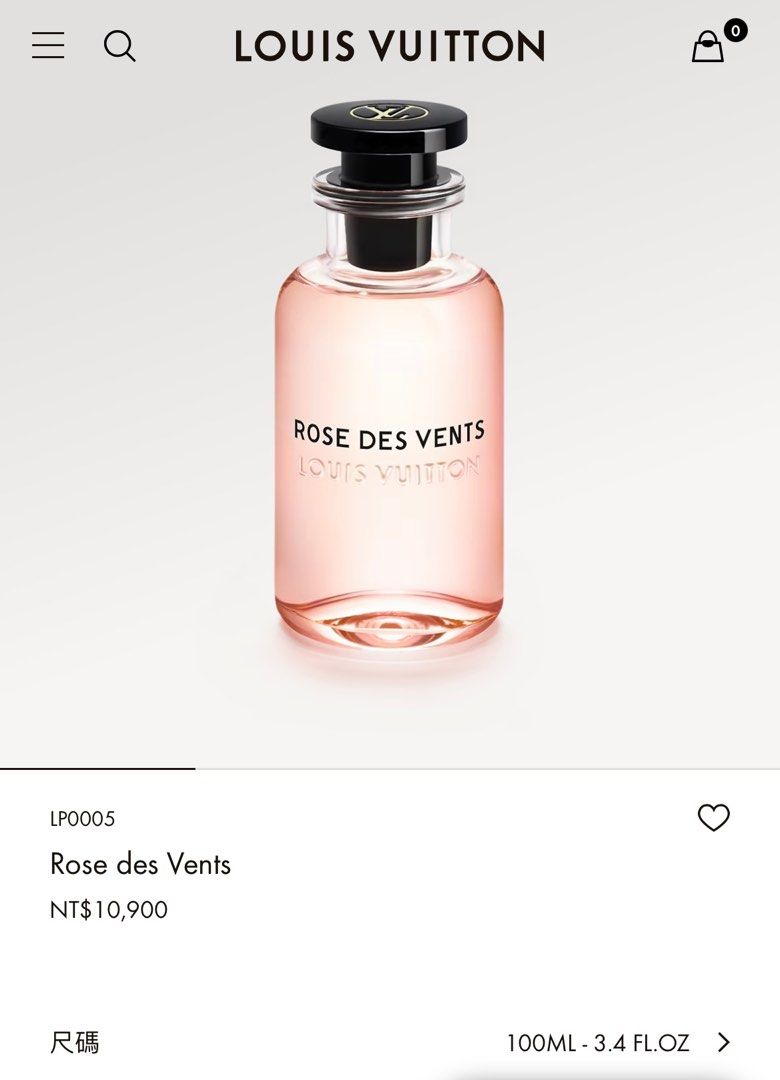 ルイヴィトン rose des vents 香水香水 - 香水(女性用)