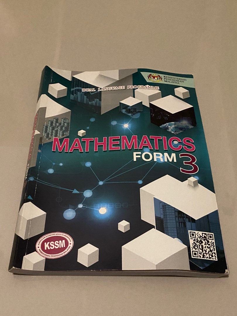 MATHEMATICS FORM 3 Textbook, Hobbies & Toys, Books & Magazines ...