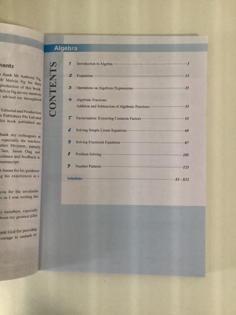 maths@mavis: Algebra for Sec 1 Assessment Book, Hobbies & Toys, Books ...