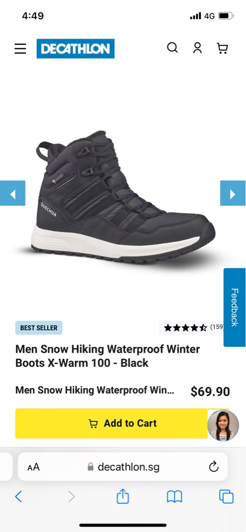 Men's 4g winter boots cheap