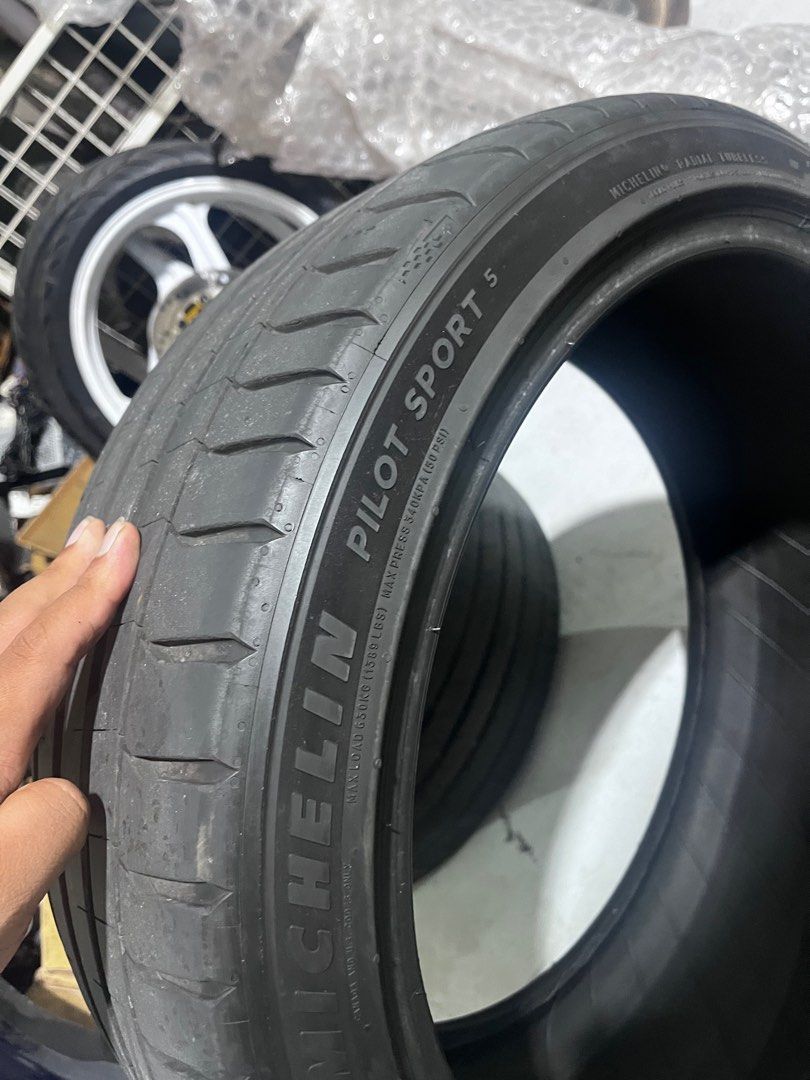 Michelin PS5 225/40/18, Car Accessories, Tyres & Rims on Carousell