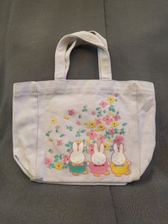 Miffy 20th Anniversary Spring White Mini Tote Bag