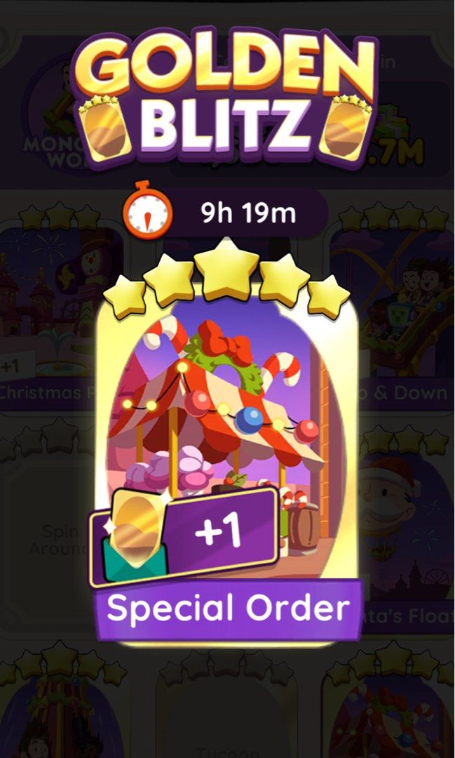 MonopolyGo sticker special order (Category: Game Gift Cards & Accounts) located in Quezon City. Submitted by patzyy (Listing ID 1273178393, Image 1). Description: Monopolygo.