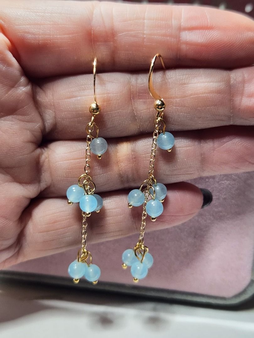 Gold plated top earring hooks