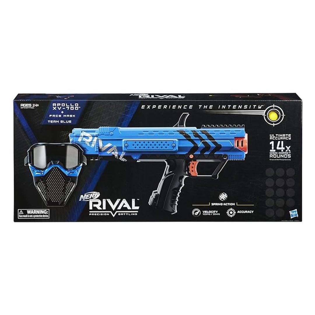 Nerf Rival Apollo XV-700 and Face Mask Blue, Hobbies & Toys, Toys ...