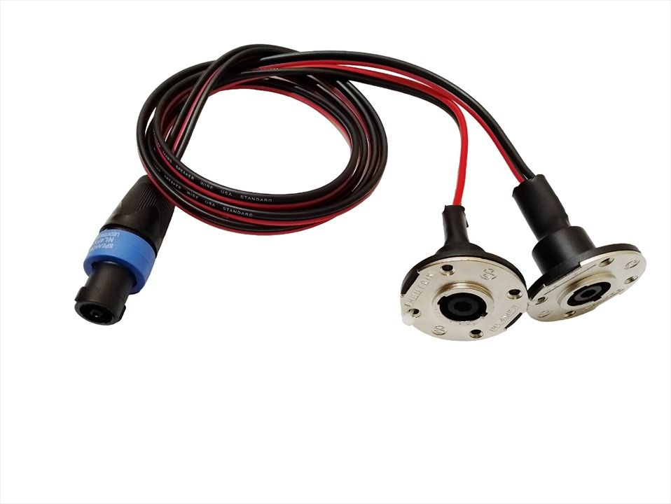 Hosa 1/4 in TS to Neutrik speakON - Speaker Adapter | Hosa Cables