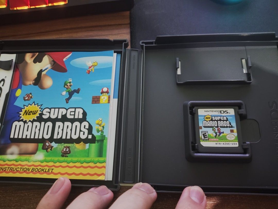 New Super Mario Bros. and Mario Kart DS CIB - Nintendo DS Games, Video  Gaming, Video Games, Nintendo on Carousell