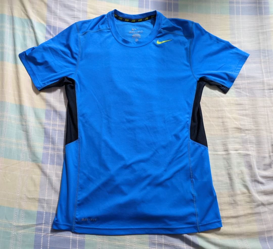 dri fit shirt blue