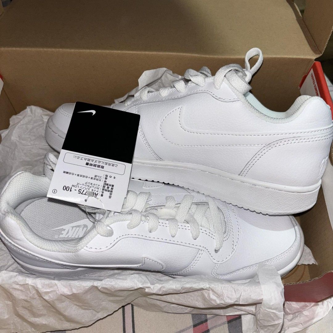 nike ebernon low white