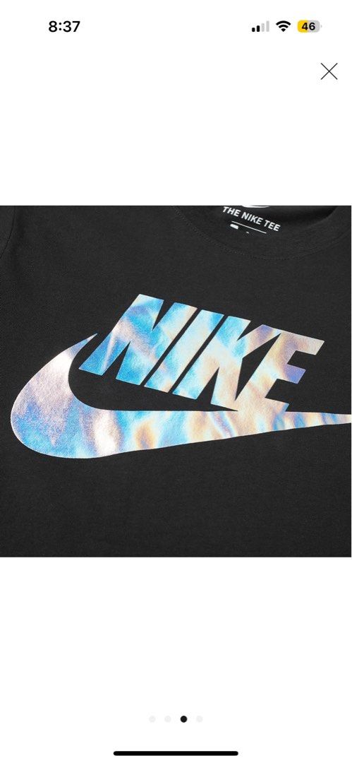 nike holographic t shirt
