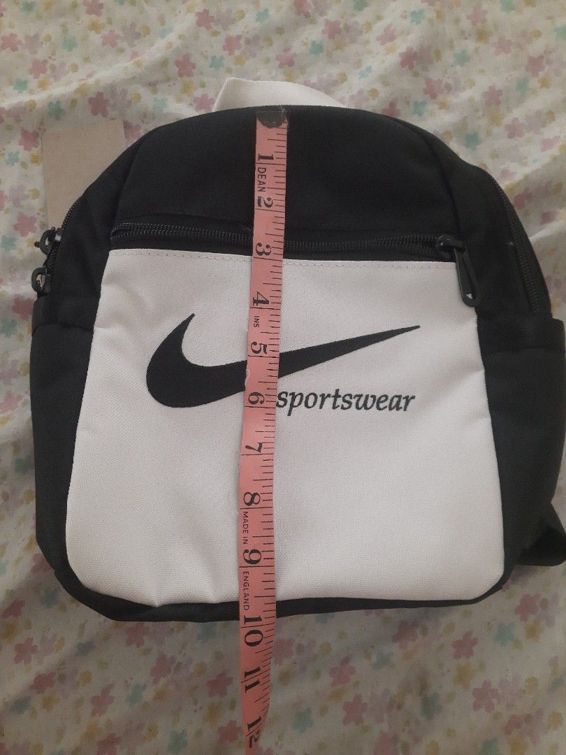 Nike Futura mini backpack (Category: Backpacks) located in Naic. Submitted by JustRandomThings (Listing ID 1266489720, Image 3). Description: Mall price: Php 1,595 Brand new ✨️LAST PRICE POSTED✨️ payment first policy if in doubt, do not buy SF NOT INCLUDED MOP: gcash paymaya Courier: J&T lalamove available for meetup around hillsview naic, tanza mcdo, tejero.
