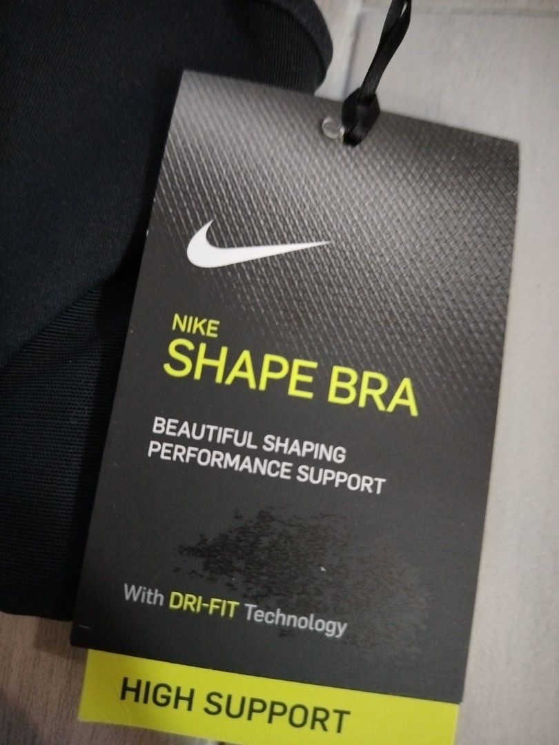 Nike Women's SMALL Shape Sports Bra Front Zip Racerback High