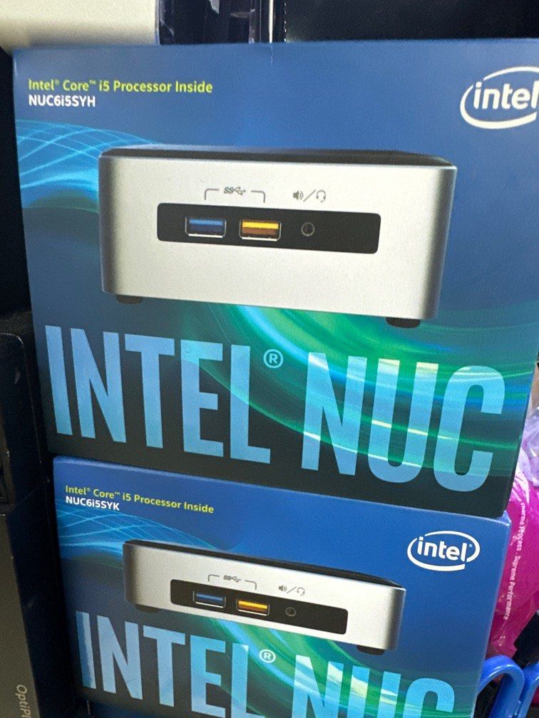 Intel Nuc6i5syh mini pc i3/5010/8gb/256gb ssd win 10, 電腦＆科技