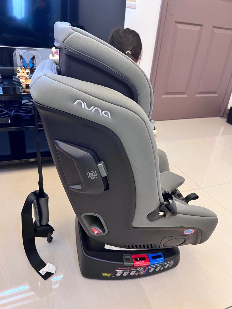 Nuna RAVA Granite Grey Convertible Baby Car Seat Babies Kids