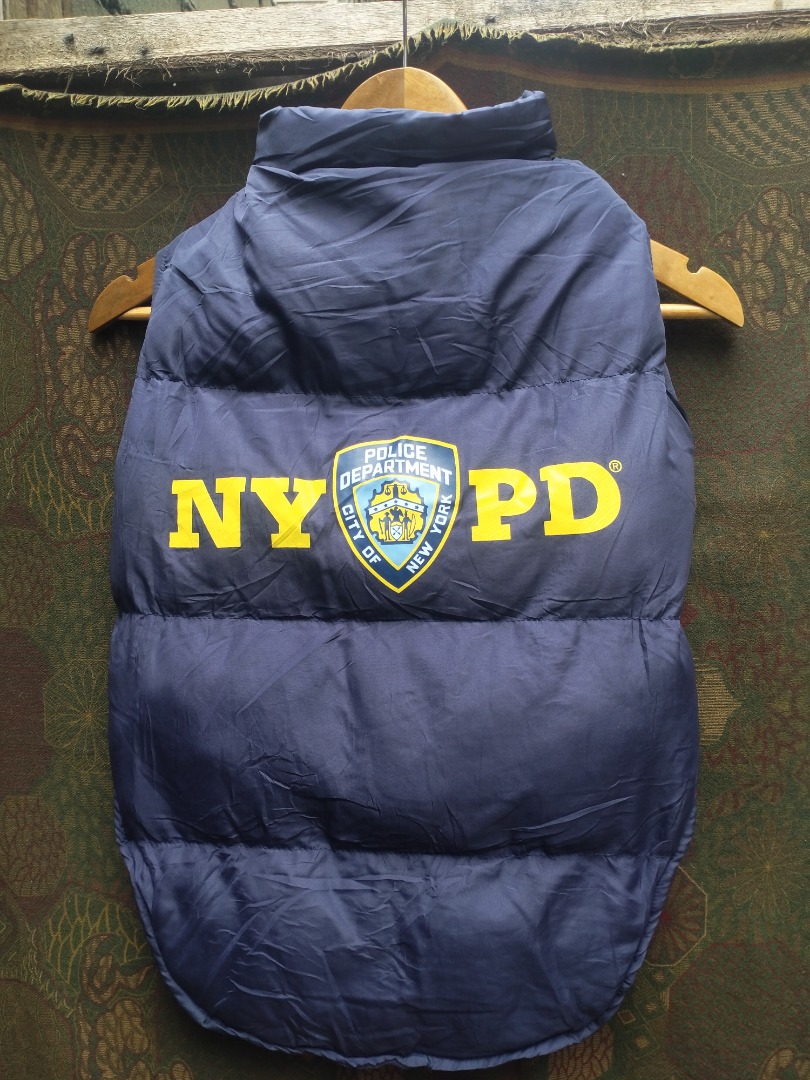Nypd dog sale puffer jacket