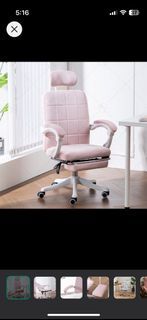 Office Chair Reclining Computer Working Reclining Ergonomic with Footrest