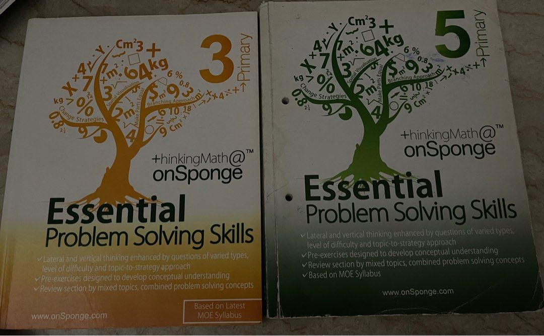 Onsponge , conquer problem sum (Category: Assessment Books) located in Singapore. Submitted by filababy88 (Listing ID 1273297672, Image 1). Description: .