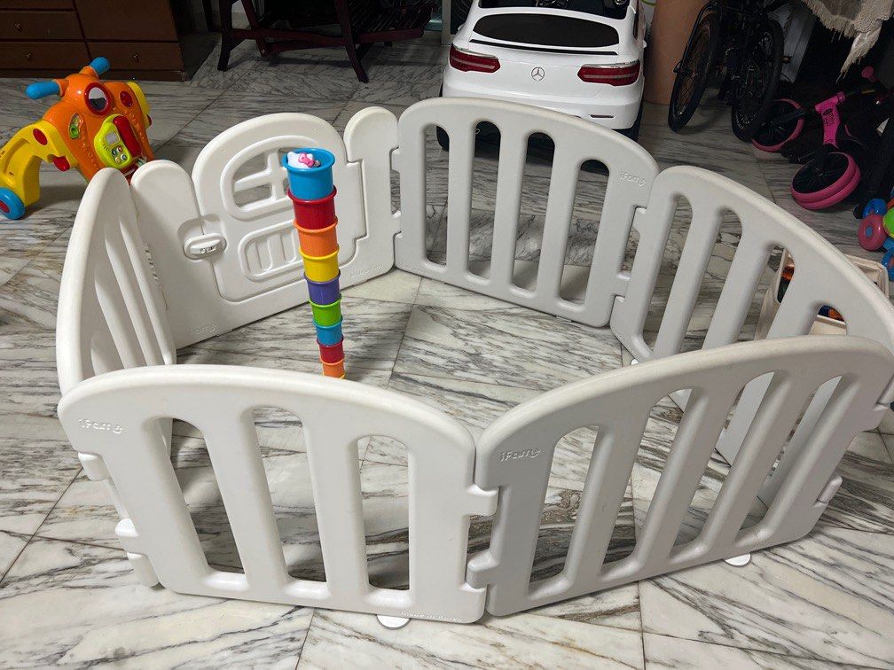 Used baby gate play yard cheap