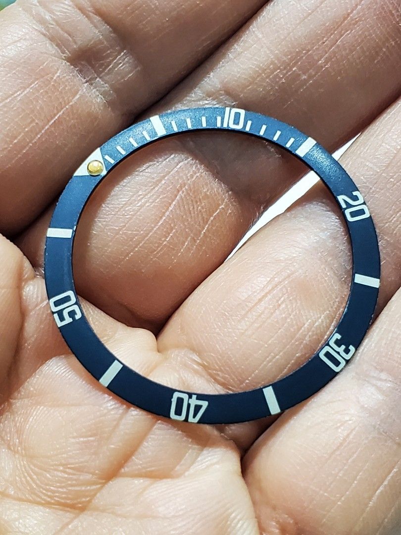 Tudor bezel insert top