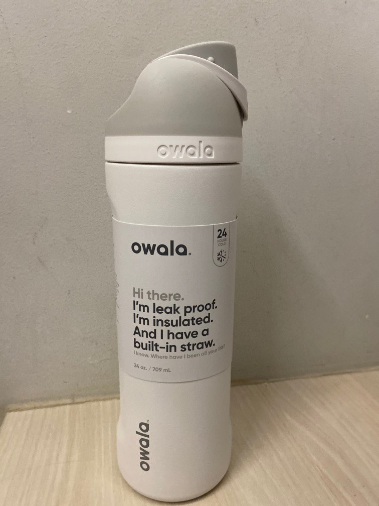Owala 24OZ Shy Marshmallow Furniture Home Living Kitchenware owala-24oz-shy-marshmallow-furniture-home-living-kitchenware
