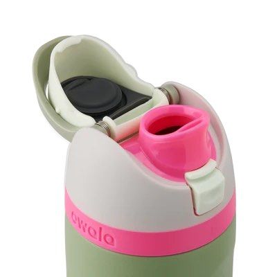 Owala Freesip in 24 oz Neo Sage, Furniture & Home Living, Kitchenware ...
