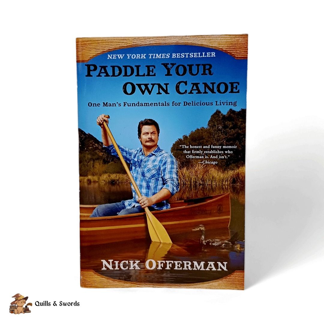 Paddle Your Own Canoe by Nick Offerman, Hobbies & Toys, Books