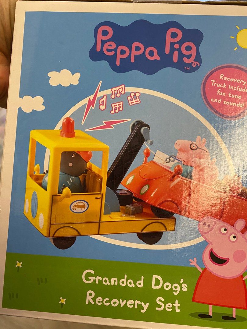 Peppa pig grandad dog recovery set