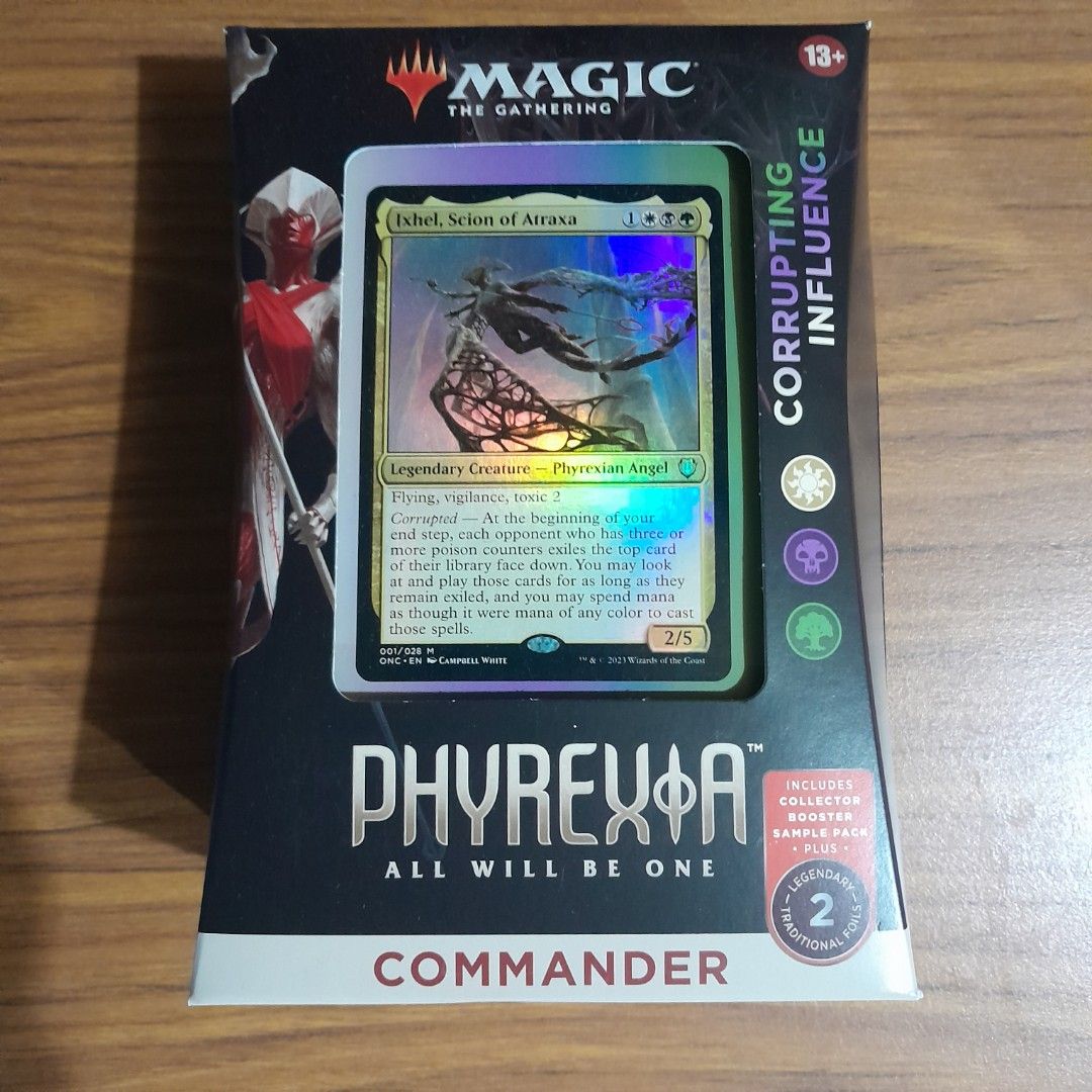 Phyrexia All Will Be One Corrupting Influence Commander Precon Sealed MTG, Hobbies & Toys, Toys & Games on Carousell Phyrexia All Will Be One Corrupting Influence Commander Precon Sealed MTG, Hobbies & Toys, Toys & Games on Carousell