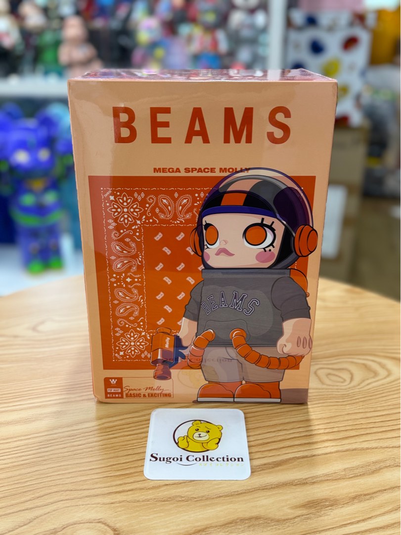 POPMART MOLLY BEAMS 400％ MEGA SPACE MOLLY 400% BEAMS 2023 LIMITED – TOYSEZ