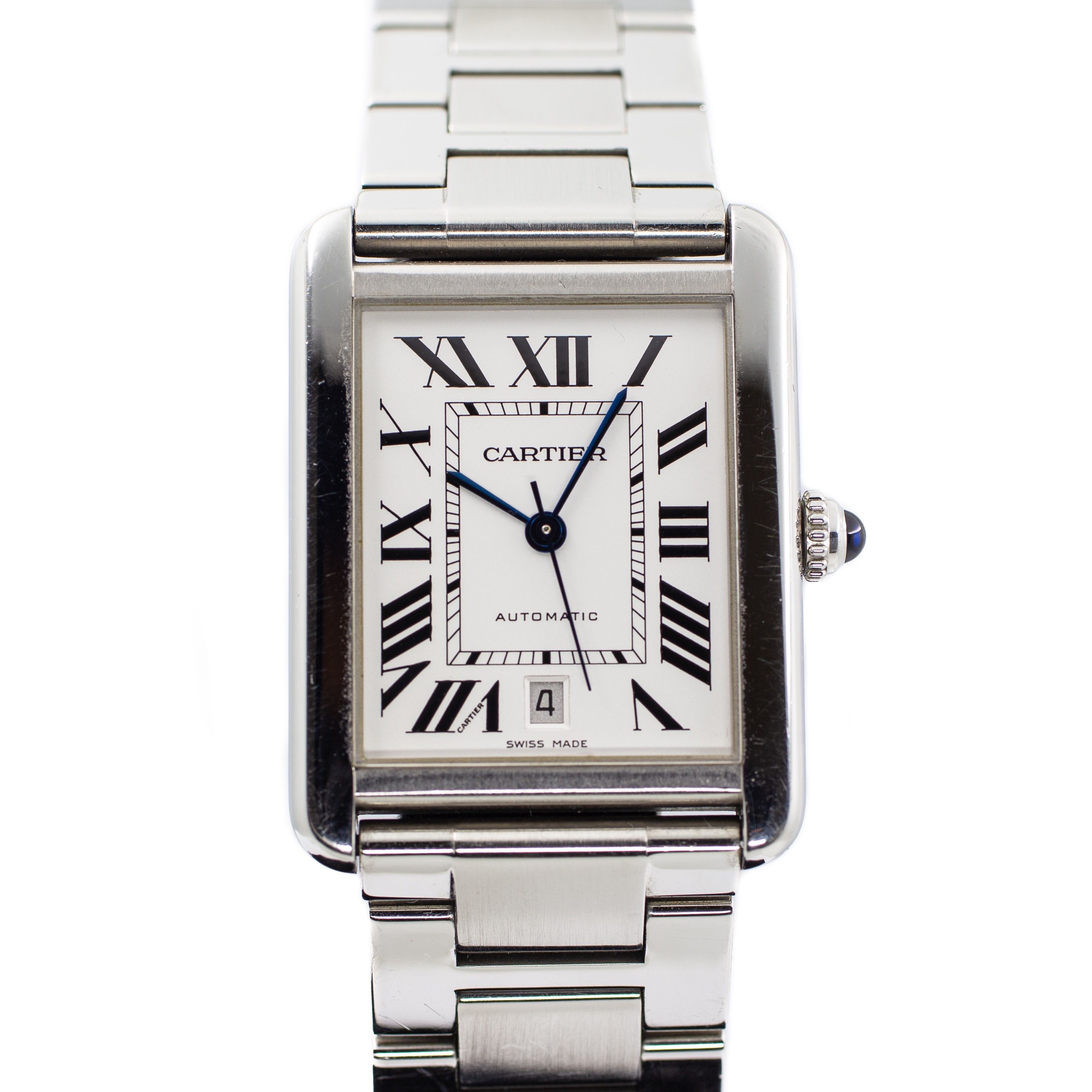 Preowned Cartier Tank Solo XL Ref W5200028 Luxury Watches on