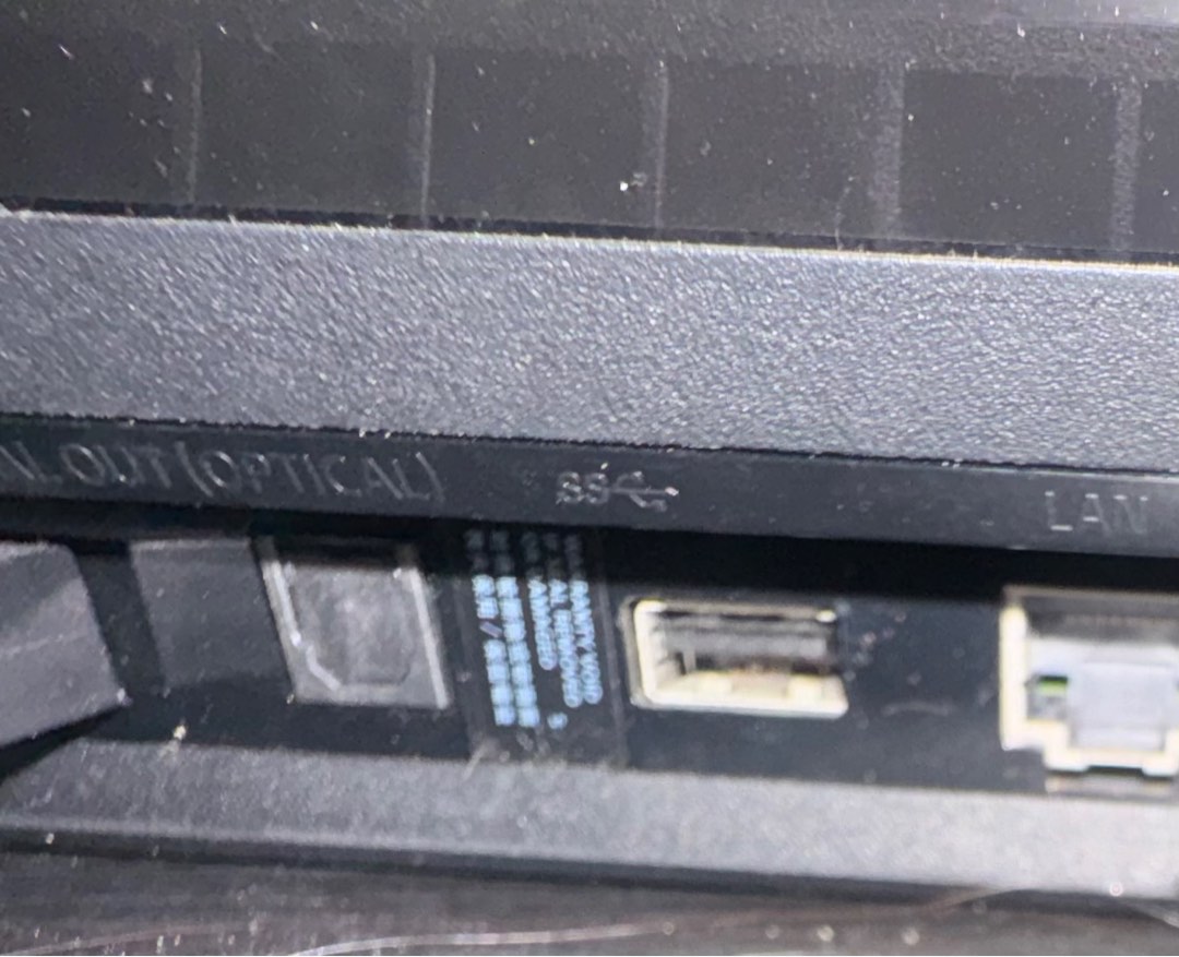 Ps4 Pro Back Of Ps4 Slim PS4 Pro Slim 1T, Video Gaming, Video Game